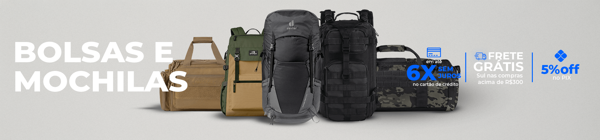 Bolsas e Mochilas