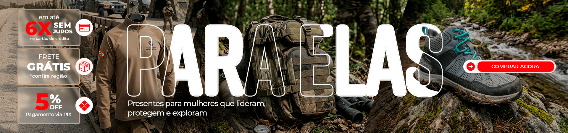 prsentes para as mulheres