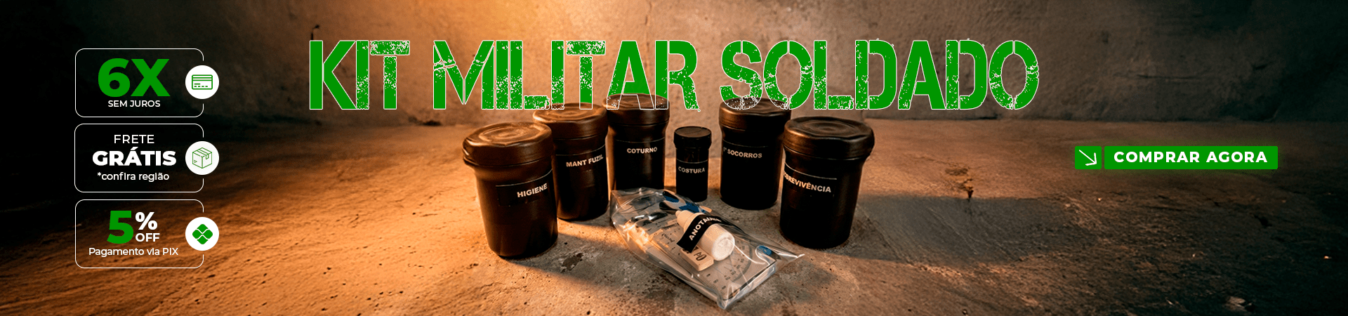 KIT MILITAR SOLDADO TOP