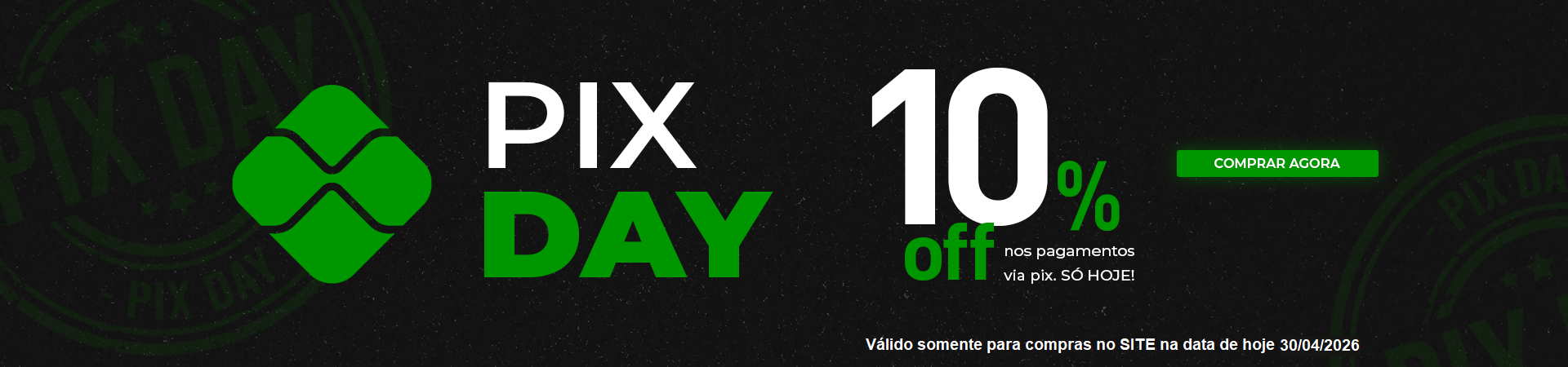 PIX DAY 30/04/2026