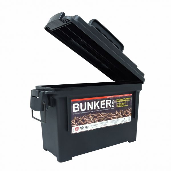 CAIXA MULTIMISSÃO BUNKER BOX PRETO - BÉLICA - BÉLICA - Fort Brasil