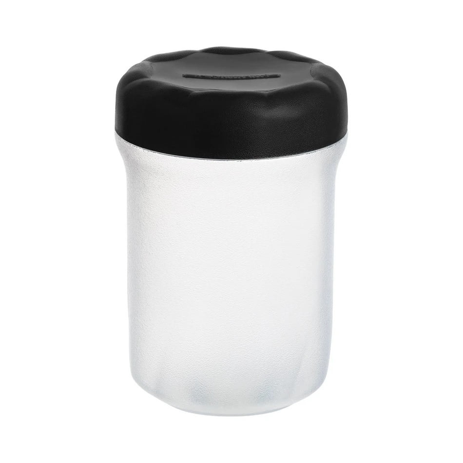 POTE HERMÉTICO ROSCADO PLÁSTICO TRANSPARENTE 540ML -  SANREMO