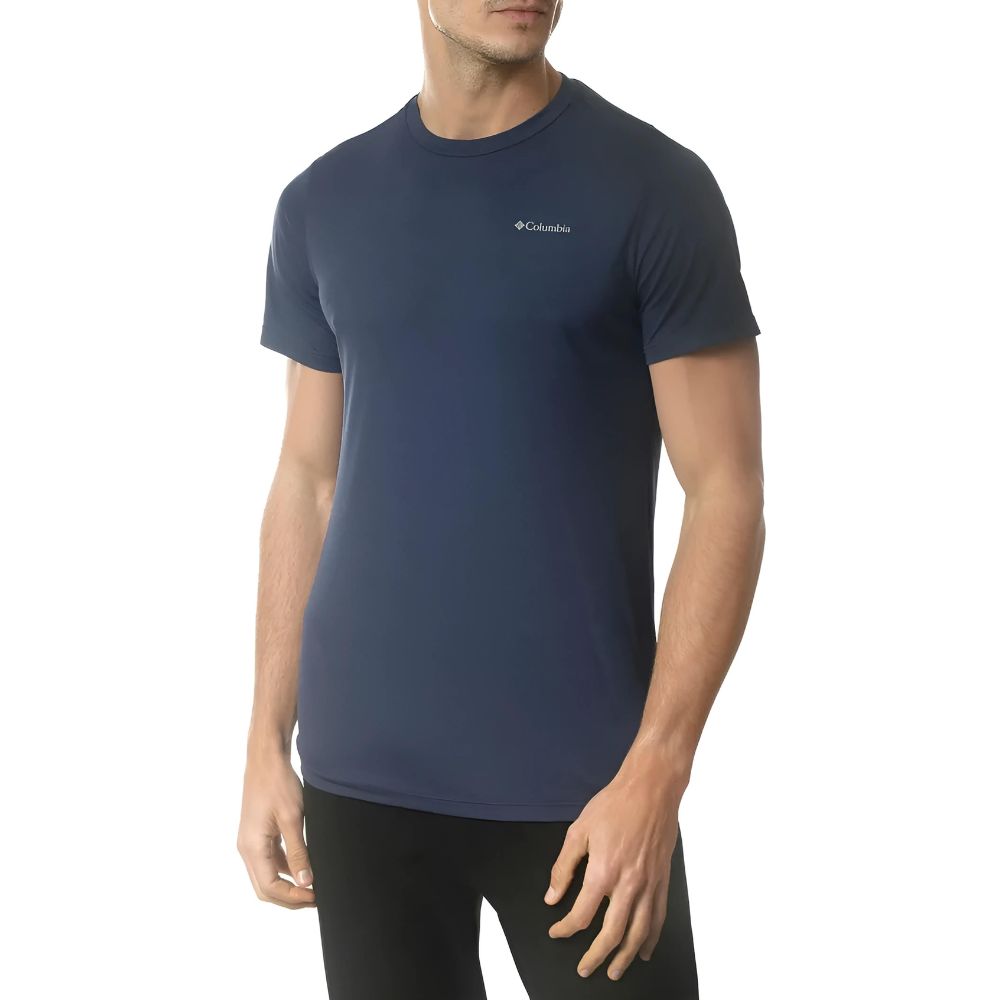 CAMISETA NEBLINA MASCULINA  AZUL MARINHO - COLUMBIA