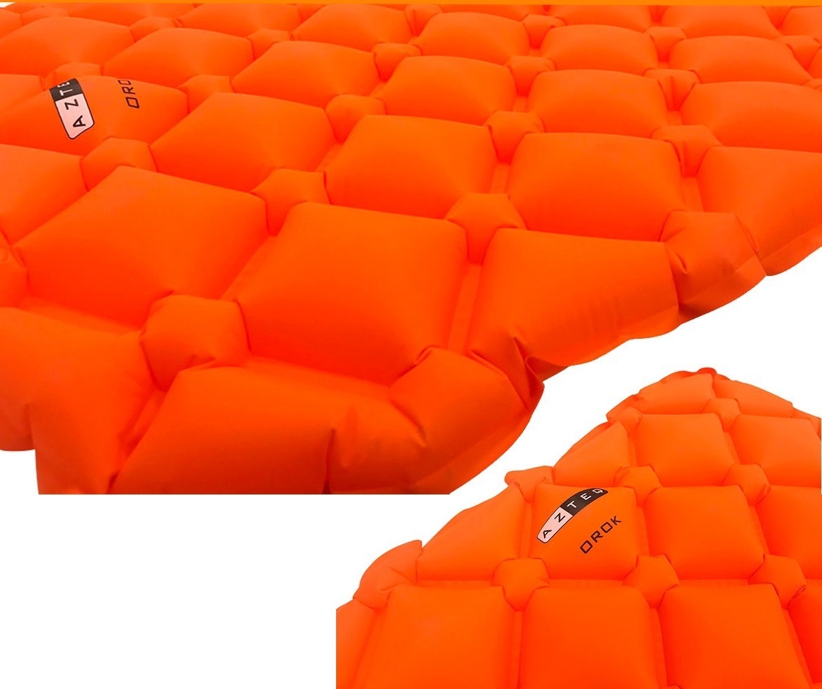 COLCHONETE INFLÁVEL COMPACTO OROK ULTRALIGHT - AZTEQ