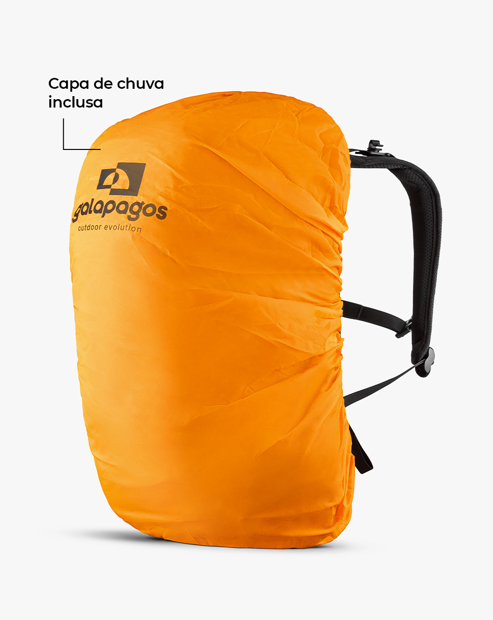 MOCHILA ATAQUE VÓRTEX 35L PRETA - GALÁPAGOS - GALÁPAGOS - Fort Brasil
