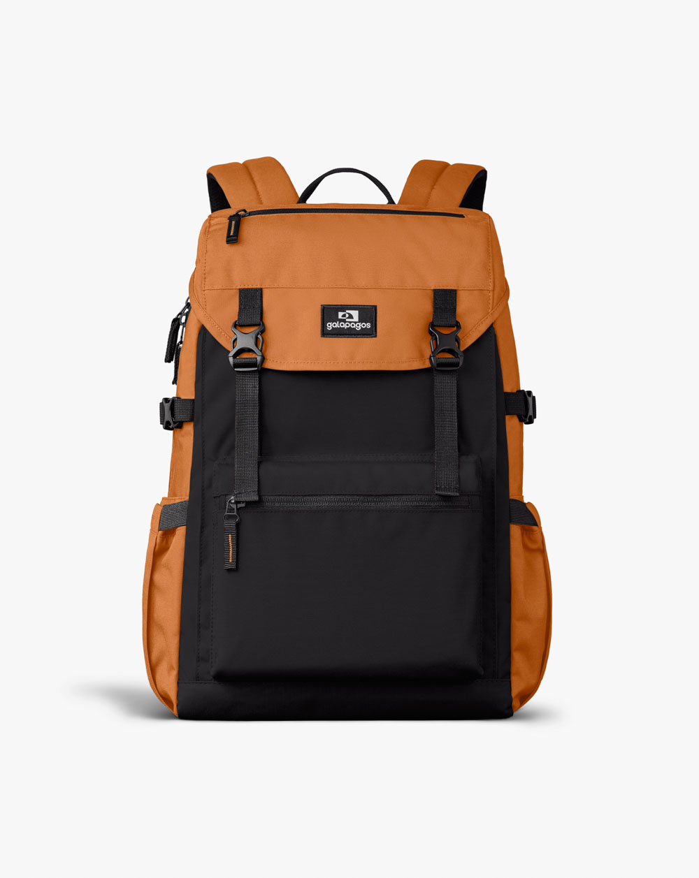 MOCHILA PELICAN 2.0 30L PRETO E CARAMELO - GALÁPAGOS