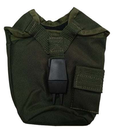 PORTA CANTIL NYLON CLICK VERDE OLIVA