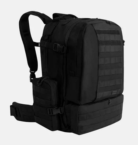 MOCHILA TÁTICA DEFENDER 2.0 55L PRETA - INVICTUS