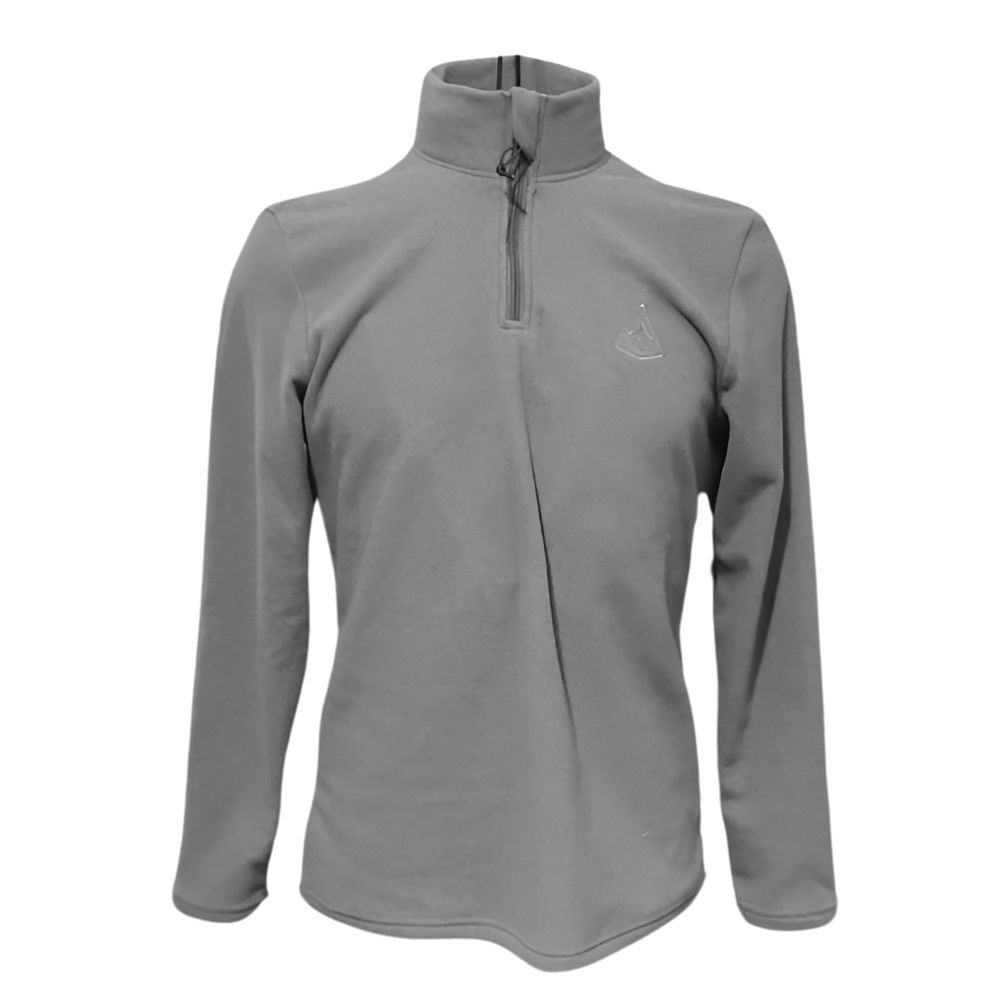 BLUSA FLEECE TÉRMICA CINZA MESCLA - ALPEN