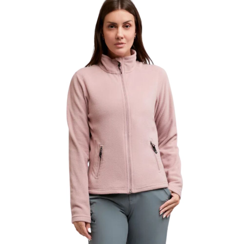 JAQUETA TÉRMICA MICROFLEECE II FEMININA ROSE - SOLO