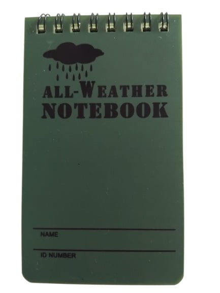 BLOCO DE NOTAS A PROVA D'AGUA RITE IN THE RAIN 7,5X12,5 - ALL WEATHER