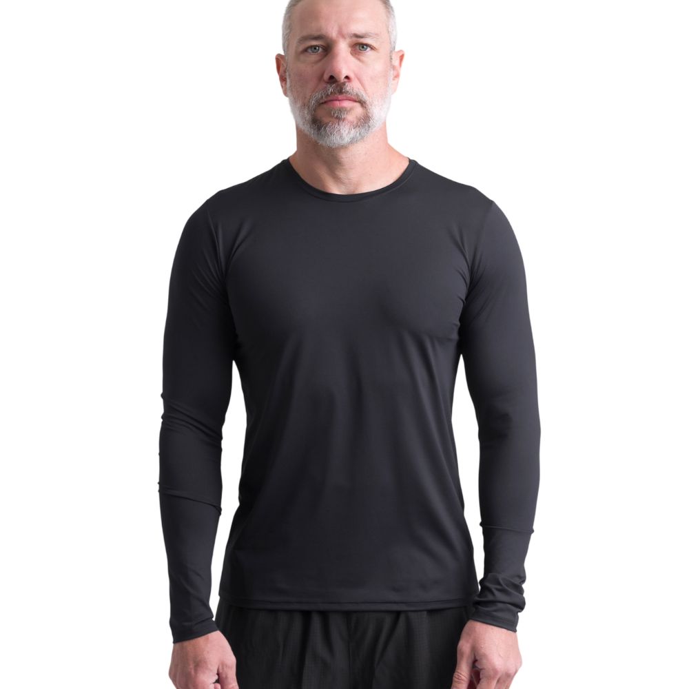 BLUSA SEGUNDA PELE SHADE MASCULINA PRETA - INVICTUS