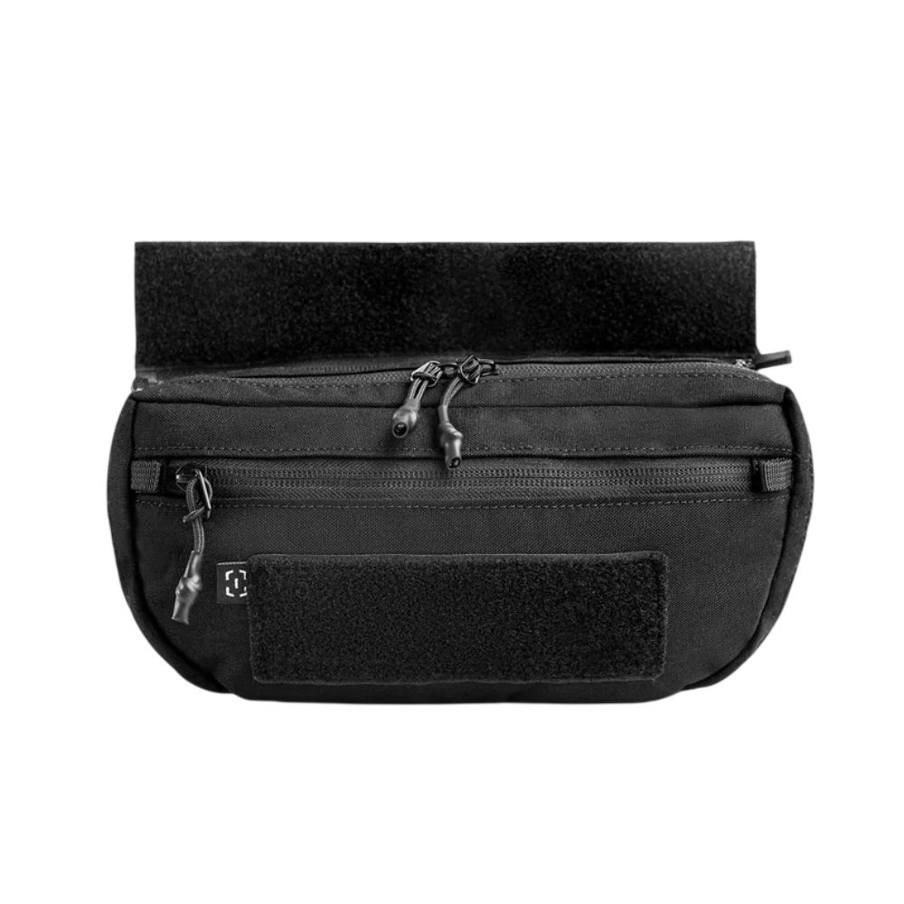 BOLSA MODULAR POCHETE PARA PLATE CARRIER ARES PRETO - INVICTUS
