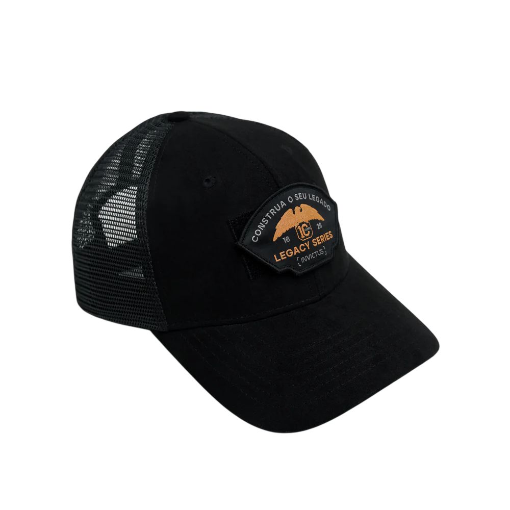 BONÉ CASUAL LOAD LEGACY 10 ANOS PRETO - INVICTUS