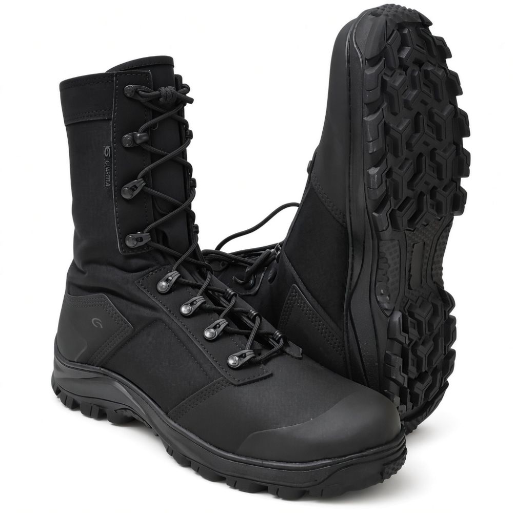 BOTA COTURNO E-LITE BOPE PRETO - GUARTELÁ