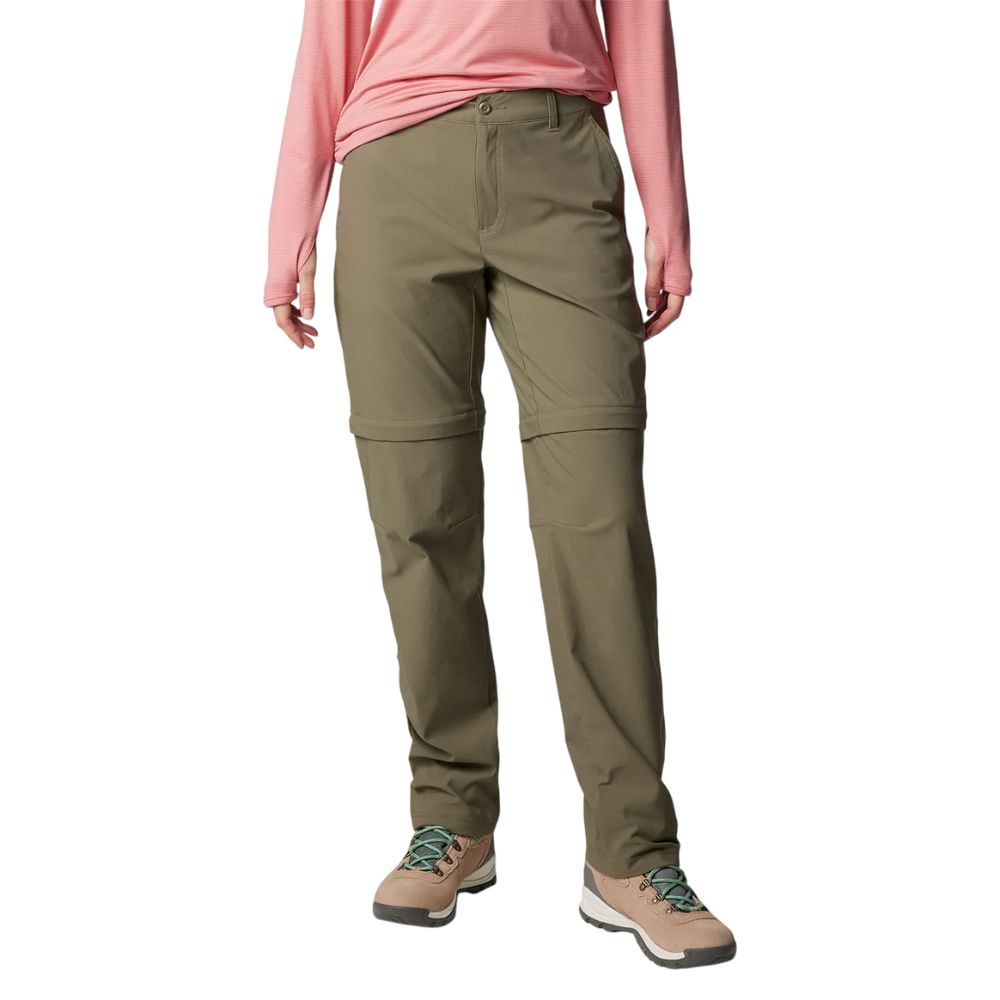 CALÇA LESLIE FALLS CONVERTIBLE FEMININA VERDE - COLUMBIA