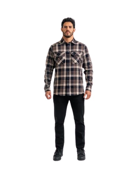 CAMISA LUMBERJACK RELIEF CAQUI INVICTUS