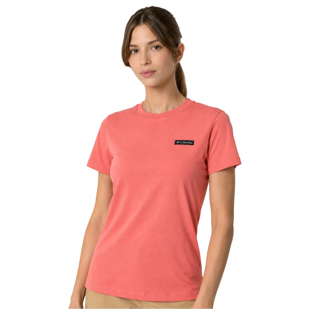 CAMISETA BASIC TAG FEMININA ALPEN GLOW - COLUMBIA