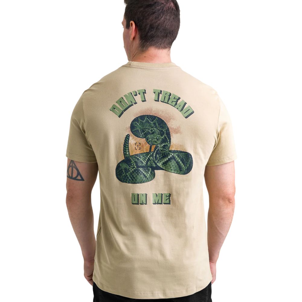 CAMISETA CONCEPT DON'T TREAD ON ME CLASSIC 10 ANOS CAQUI - INVICTUS