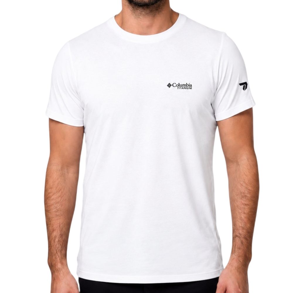 CAMISETA NEBLINA TITANIUM II BRANCA - COLUMBIA