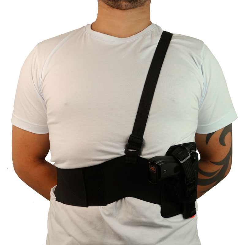 COLDRE ABDOMINAL ELÁSTICO CONCEPT DESTRO PRETO