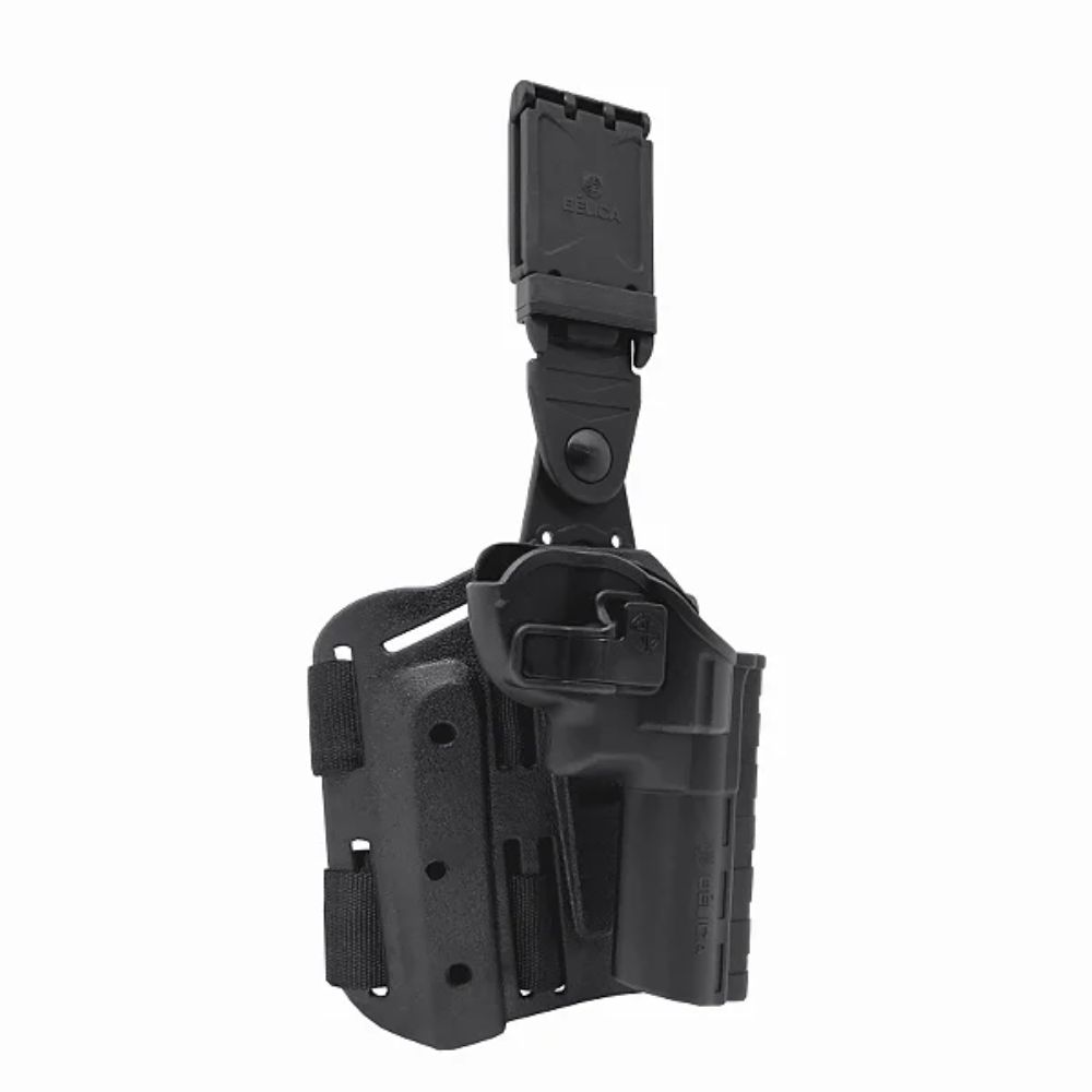 COLDRE DE CINTURA REVÓLVER 6T PRETO - BÉLICA