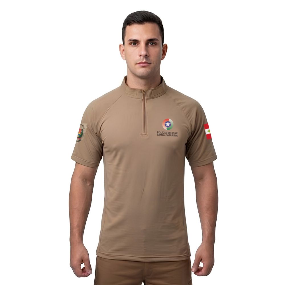 COMBAT SHIRT PMSC MANGA CURTA