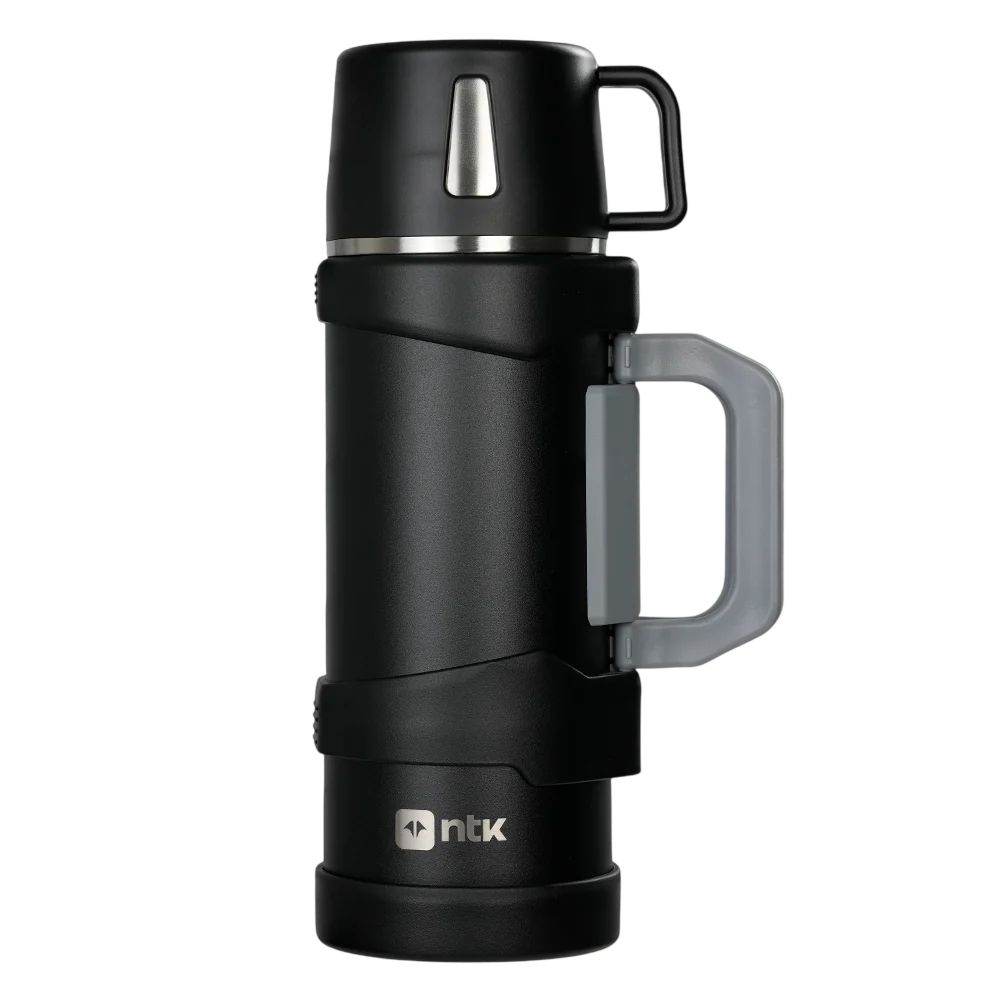 GARRAFA TÉRMICA ISOMAX 1.2L PRETA - NTK