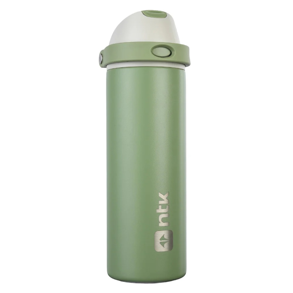GARRAFA TÉRMICA ISOMAX STRAW 710ML VERDE NTK