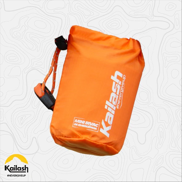 MINI BIVAC DE EMERGÊNCIA LARANJA - KAILASH