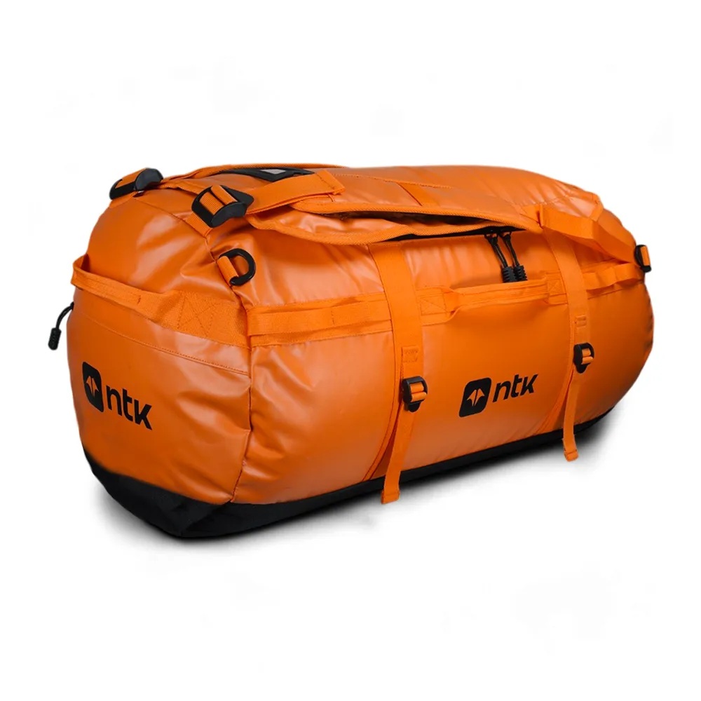 MOCHILA BOLSA DUFFLE BAG ESTANQUE 50L LARANJA - NTK