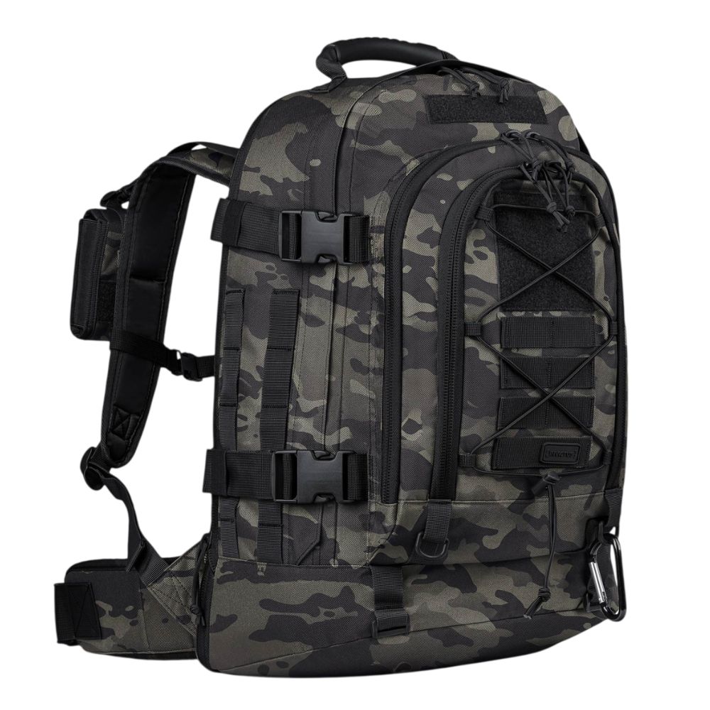 MOCHILA DUSTER 2.0 35+15L WARSKIN BLACK - INVICTUS