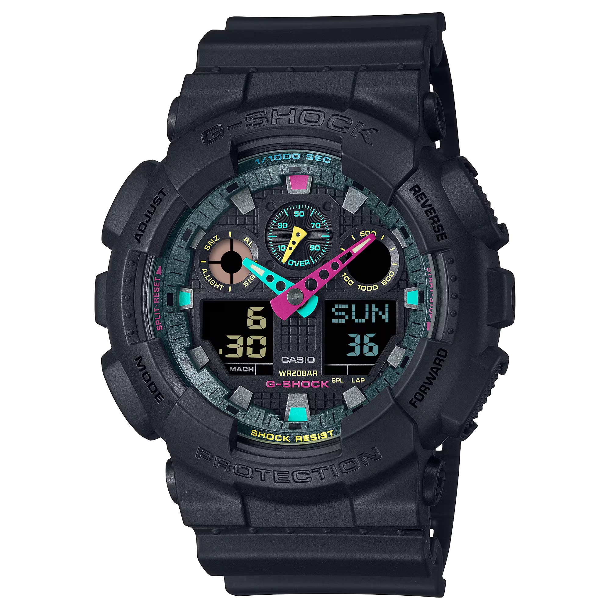 RELOGIO G-SHOCK GA-100MF-1ADR - CASIO