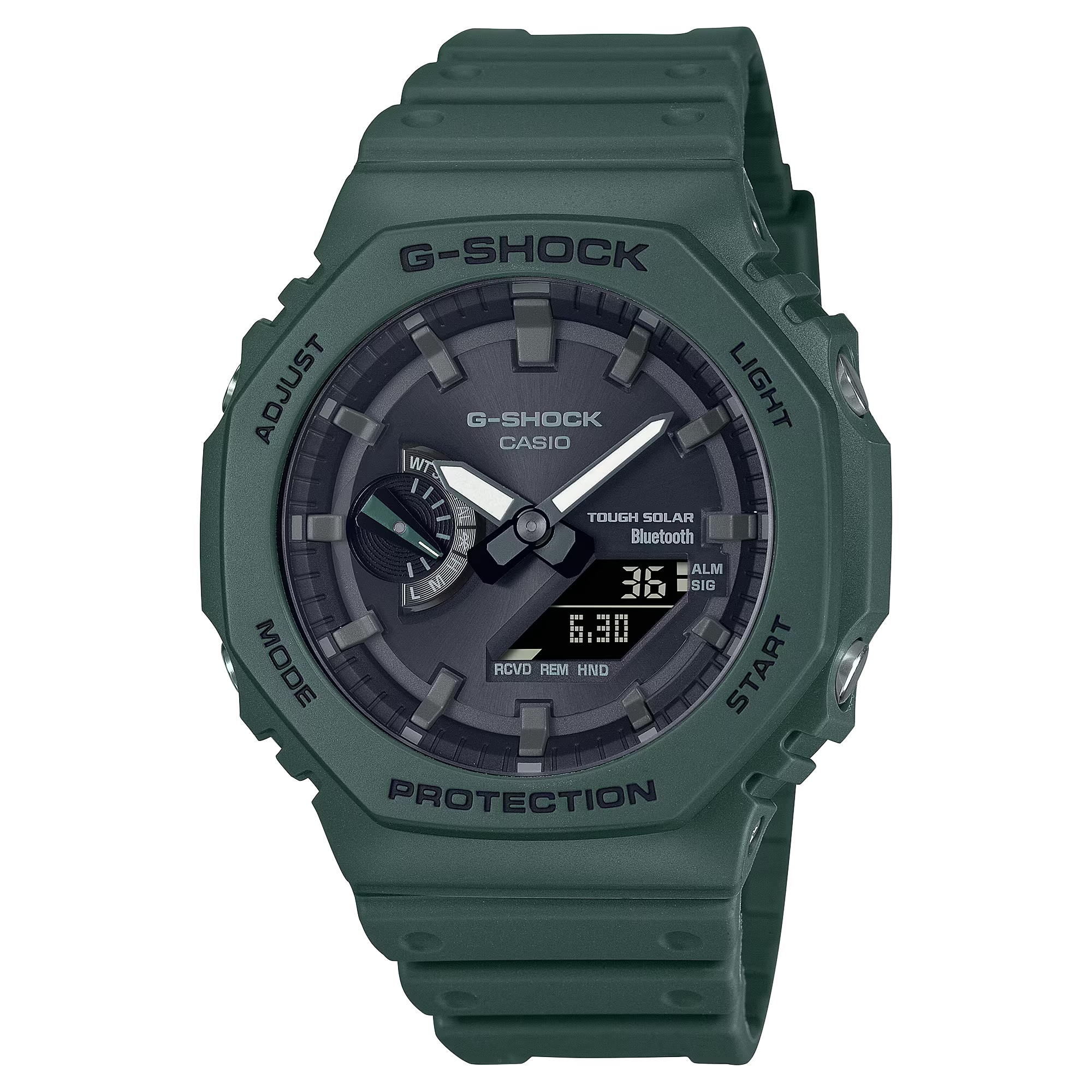 RELOGIO G-SHOCK GA-B2100-3ADR VERDE - CASIO