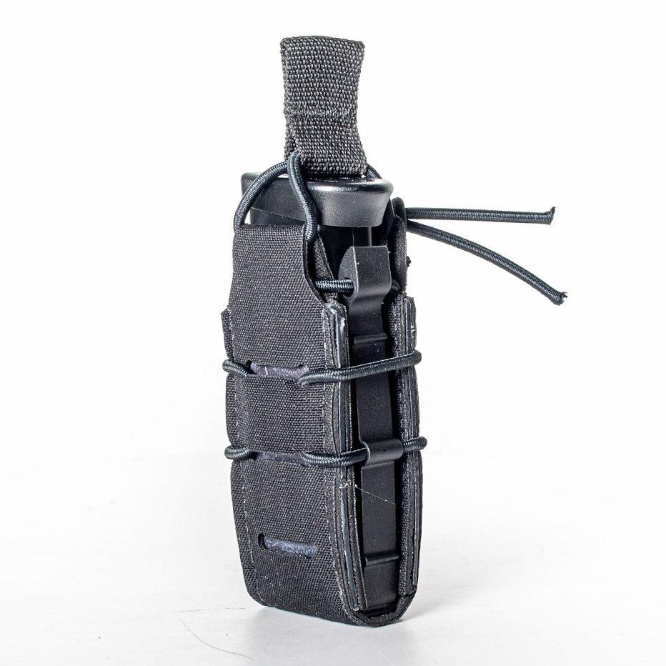 PORTA CARREGADOR 1X PISTOLA FAST MAG PRETO - WARFARE