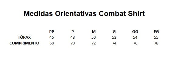 COMBAT SHIRT POLÍCIA PENAL SANTA CATARINA - FRT BRASIL