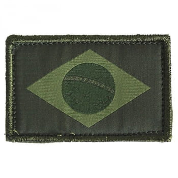 PATCH BANDEIRA DO BRASIL VERDE- WTC