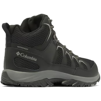 BOTA MASCULINA GRANITE TRAIL MID WP GREY TI / BLACK COLUMBIA