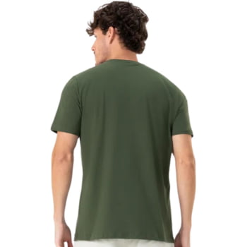 CAMISETA FITZ ROY MASCULINA VERDE MUSGO ALPEN