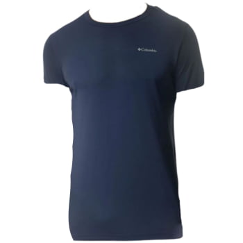 CAMISETA NEBLINA MASCULINA  AZUL MARINHO - COLUMBIA