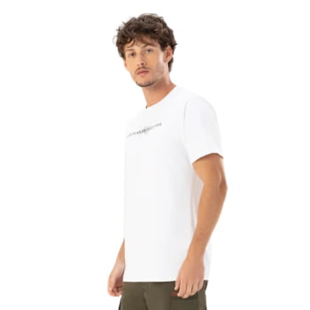 CAMISETA UV DRY FIT MASCULINA BRANCA ALPEN