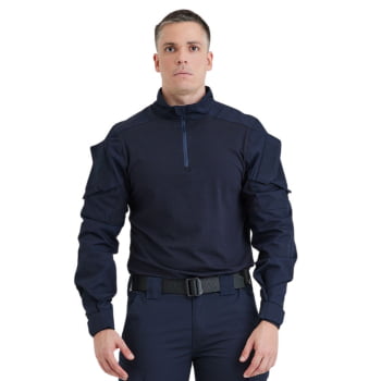 COMBAT SHIRT LEADER AZUL INVICTUS