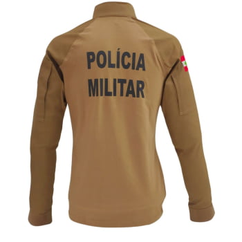 COMBAT SHIRT PMSC FLEX CAQUI FRT BRASIL