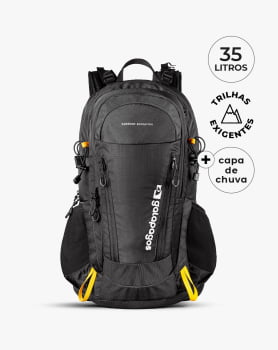 MOCHILA ATAQUE VÓRTEX 35L PRETA - GALÁPAGOS