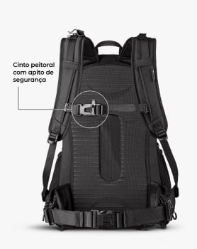 MOCHILA ATAQUE VÓRTEX 35L PRETA - GALÁPAGOS