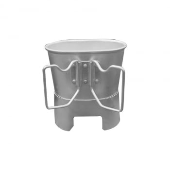 CANTIL APACHE 1L PLASTICO COM CAPA VERDE E ESPIRITEIRA ALUMINIO - NTK