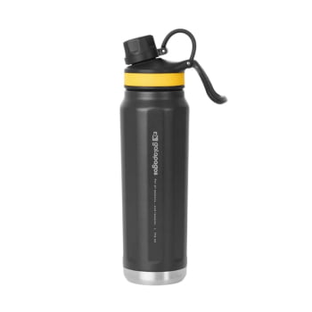 GARRAFA TÉRMICA CASCADE 710ML PRETA/AMARELA - GALAPAGOS GARRAFA TÉRMICA CASCADE 710ML PRETA/AMARELA - GALAPAGOS