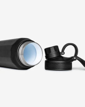 GARRAFA TÉRMICA CASCADE FLAVORSAFE® 710ML PRETA - GALAPAGOS