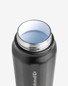 GARRAFA TÉRMICA CASCADE FLAVORSAFE® 710ML PRETA - GALAPAGOS