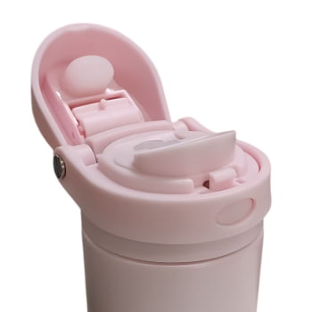 GARRAFA TÉRMICA ISOMAX STRAW 710ML ROSA - NTK